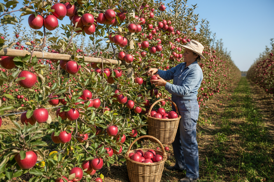 Mar soiul Florina - ( Pomi standard ramificatii cresteri libere )
